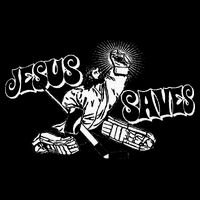 Jesus Saves Ice Hockey 16 in Basic Backpack