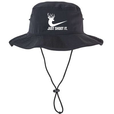 Just Shoot It Funny Deer Hunting Xmas HunterS Humor Gift Bucket Hat