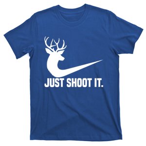 Just Shoot It Funny Deer Hunting Xmas HunterS Humor Gift T-Shirt