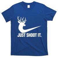 Just Shoot It Funny Deer Hunting Xmas HunterS Humor Gift T-Shirt