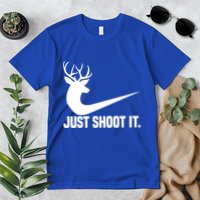 Just Shoot It Funny Deer Hunting Xmas HunterS Humor Gift Premium T-Shirt
