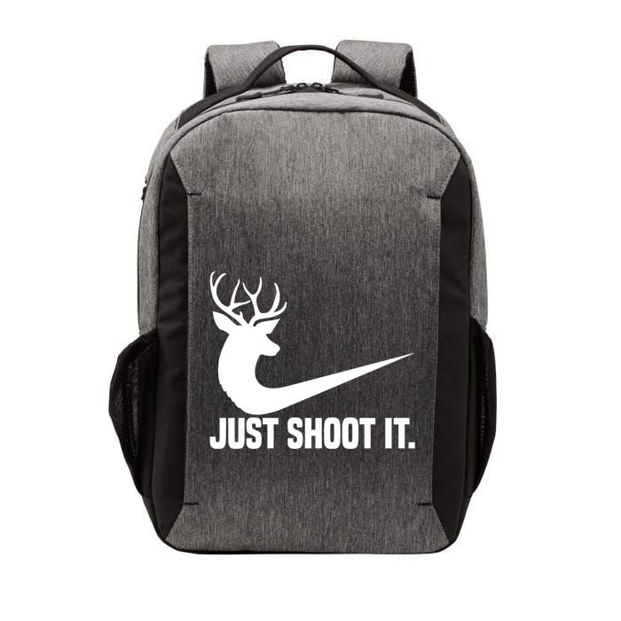 Just Shoot It Funny Deer Hunting Xmas HunterS Humor Gift Vector Backpack