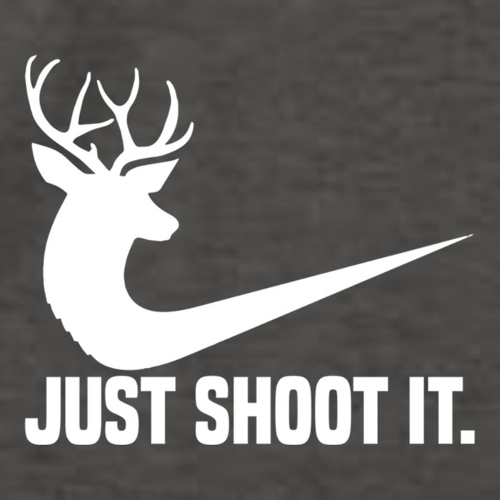 Just Shoot It Funny Deer Hunting Xmas HunterS Humor Gift Vector Backpack