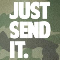Just Send It. Funny Saying Legacy Tie Dye Trucker Hat