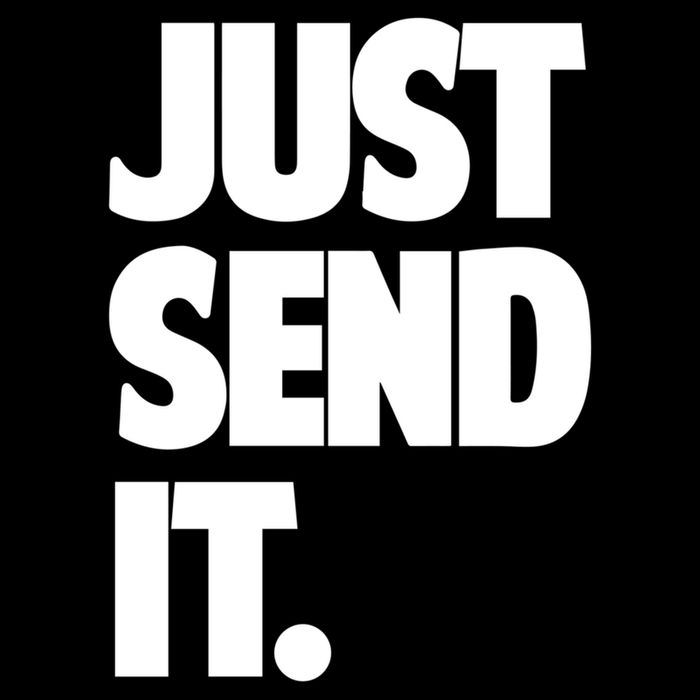 Just Send It. Funny Saying Bucket Hat