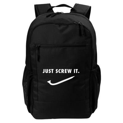 Just Screw It Mechanic Construction Worker Tools Cool Daily Commute Backpack