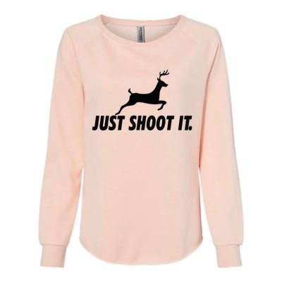 Just Shoot It Gear Venison Meat Womens California Wash Sweatshirt