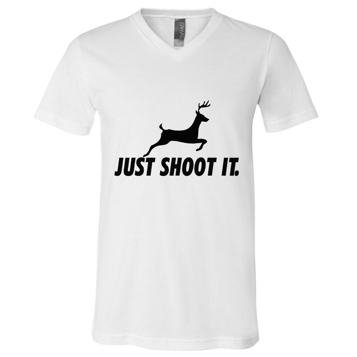Just Shoot It Gear Venison Meat V-Neck T-Shirt