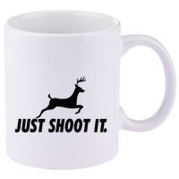 Just Shoot It Gear Venison Meat 11oz C Handle Ceramic Mug