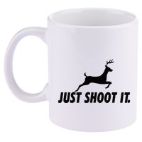 Just Shoot It Gear Venison Meat 11oz C Handle Ceramic Mug