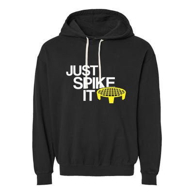 Just Spike It Spike Ball Spike Life Garment-Dyed Fleece Hoodie