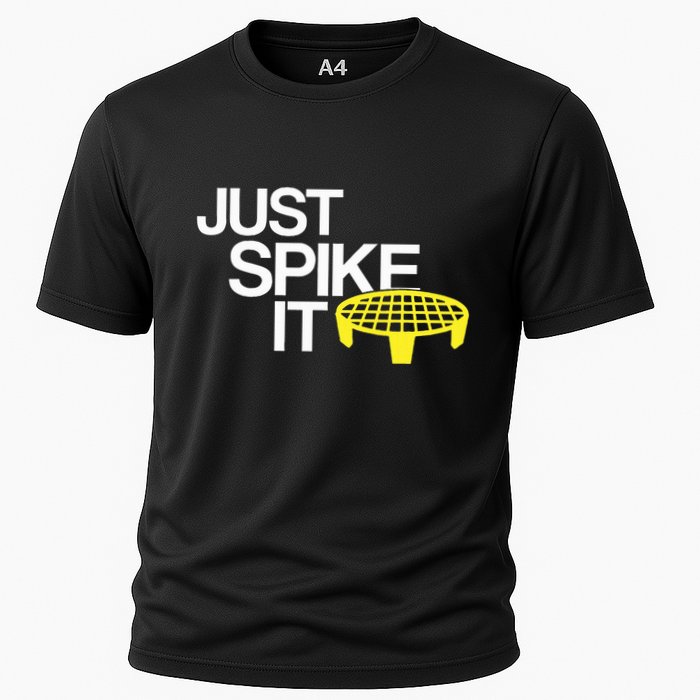 Just Spike It Spike Ball Spike Life Cooling Performance Crew T-Shirt