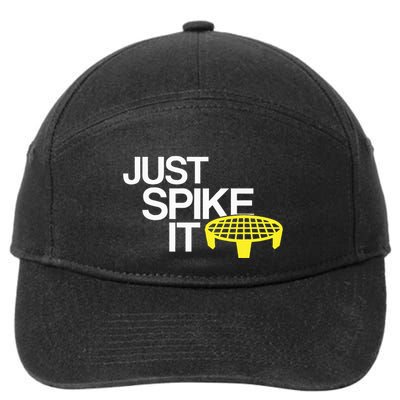 Just Spike It Spike Ball Spike Life 7-Panel Snapback Hat