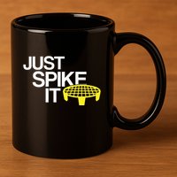 Just Spike It Spike Ball Spike Life 11oz C Handle Ceramic Mug