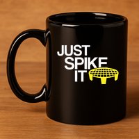 Just Spike It Spike Ball Spike Life 11oz C Handle Ceramic Mug