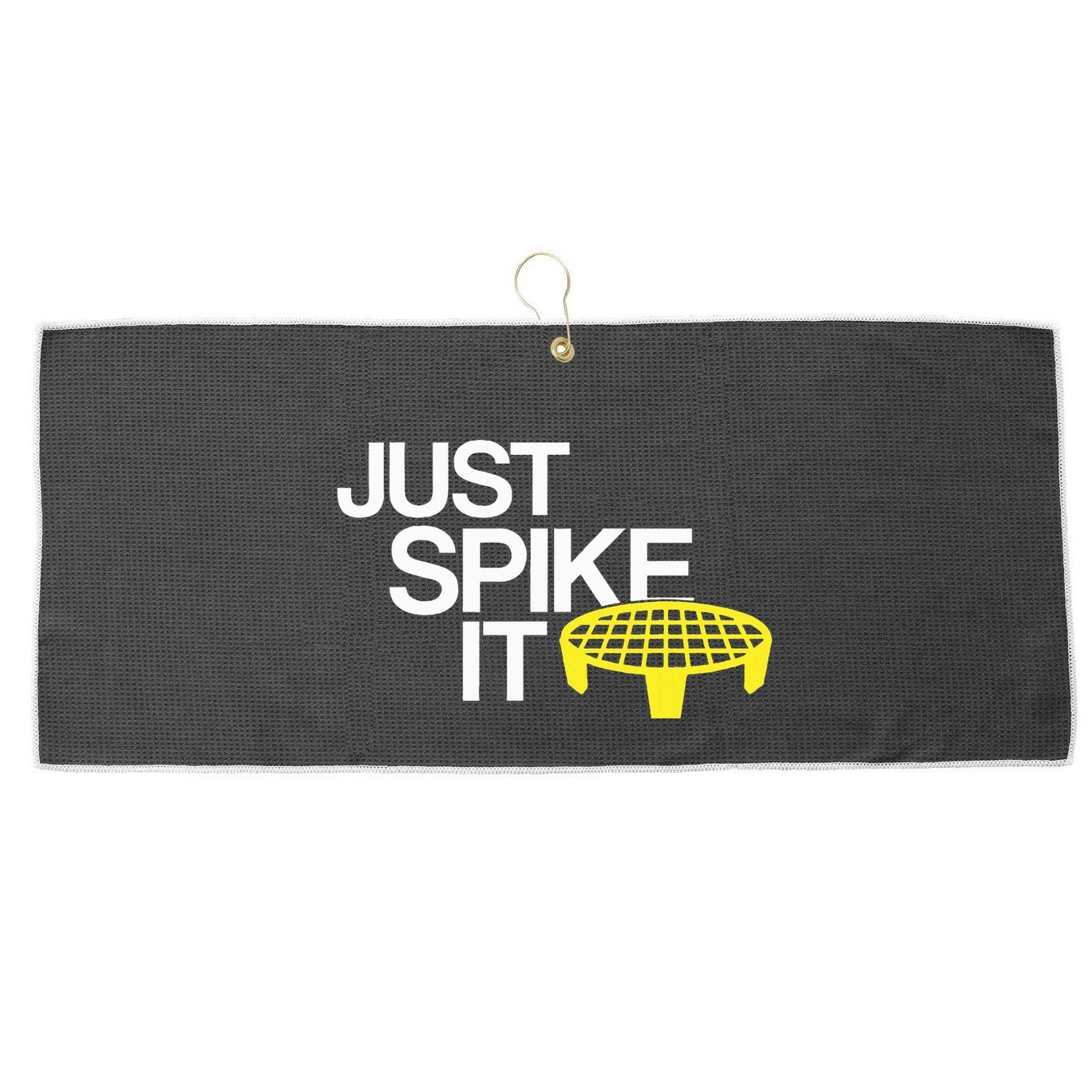 Just Spike It Spike Ball Spike Life Large Microfiber Waffle Golf Towel