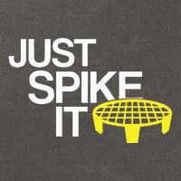 Just Spike It Spike Ball Spike Life Cotton Canvas Backpack