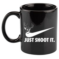 Just Shoot It Hunting 11oz C Handle Ceramic Mug
