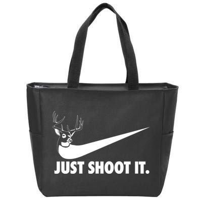 Just Shoot It Hunting Zip Tote Bag