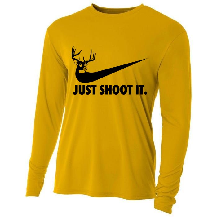 Just Shoot It Hunting Cooling Performance Long Sleeve Crew