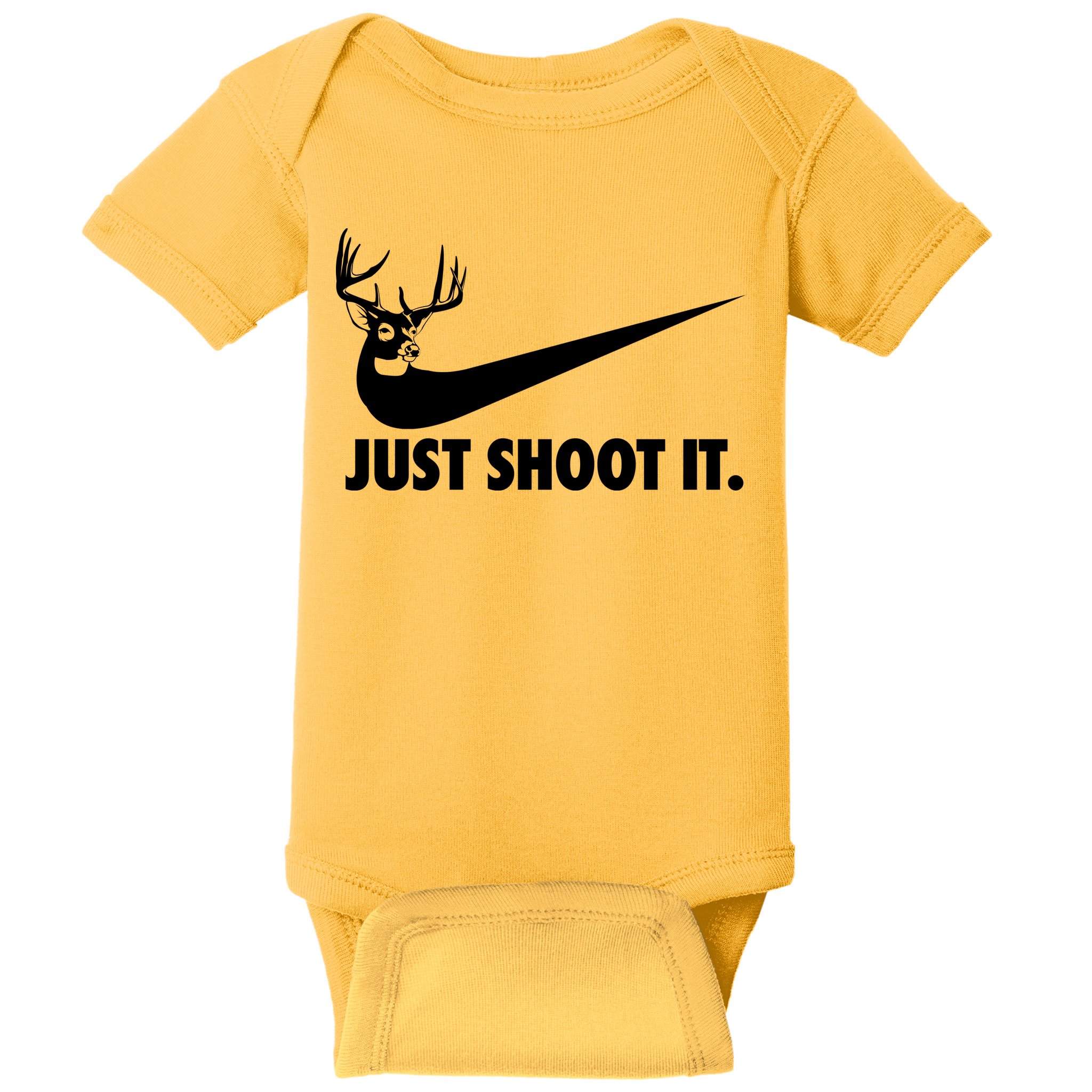 Just Shoot It Hunting Baby Bodysuit