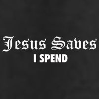 Jesus Saves I Spend 15oz Campfire Ceramic Mug