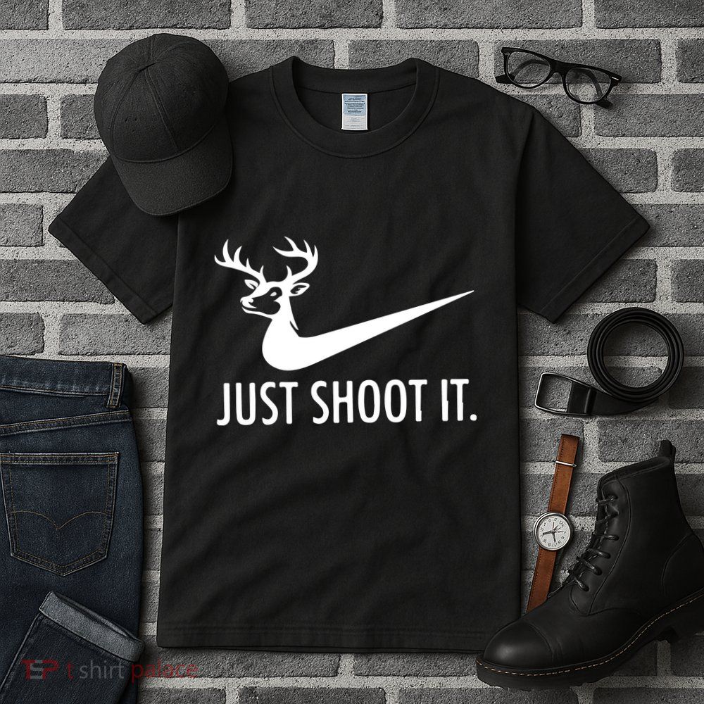 Just Shoot It Deer Hunting Tall T-Shirt
