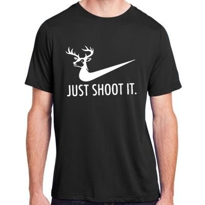 Just Shoot It Deer Hunting Adult ChromaSoft Performance T-Shirt