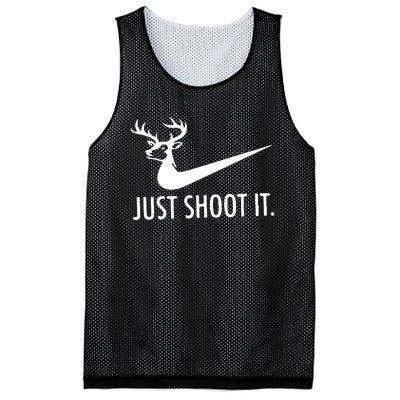 Just Shoot It Deer Hunting Mesh Reversible Basketball Jersey Tank