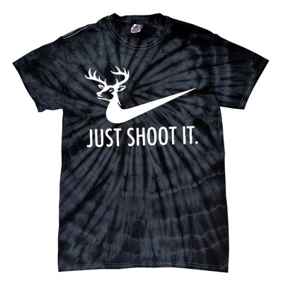 Just Shoot It Deer Hunting Tie-Dye T-Shirt