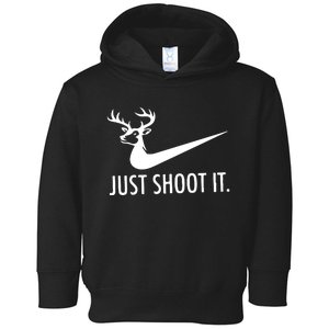 Just Shoot It Deer Hunting Toddler Hoodie