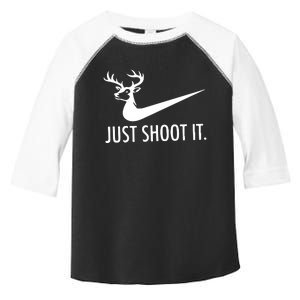 Just Shoot It Deer Hunting Toddler Fine Jersey T-Shirt