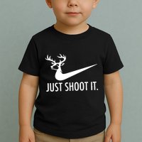Just Shoot It Deer Hunting Toddler T-Shirt