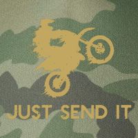 Just Send It Motocross Legacy Tie Dye Trucker Hat