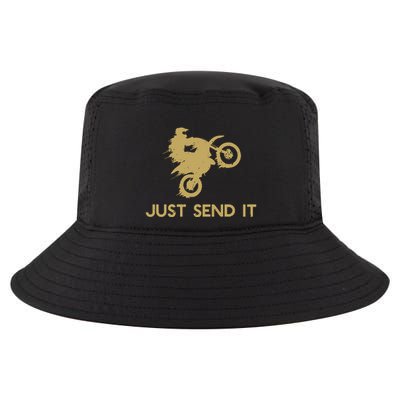 Just Send It Motocross Cool Comfort Performance Bucket Hat