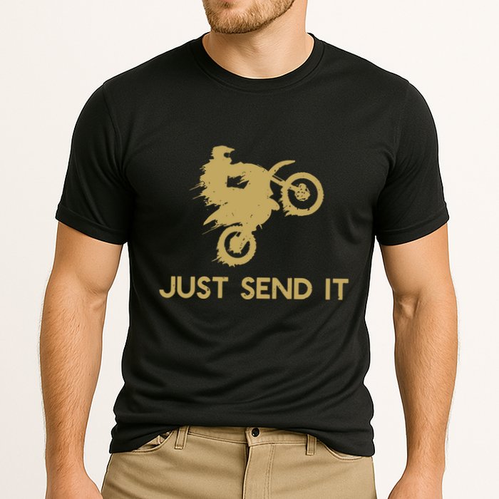 Just Send It Motocross Performance Shirt
