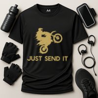 Just Send It Motocross Performance Shirt