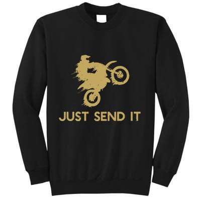 Just Send It Motocross Sweatshirt