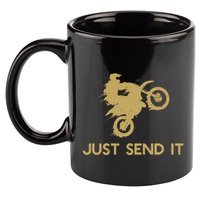 Just Send It Motocross 11oz C Handle Ceramic Mug