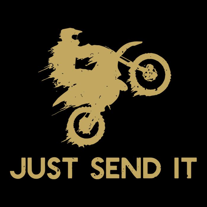 Just Send It Motocross 16 in Basic Backpack