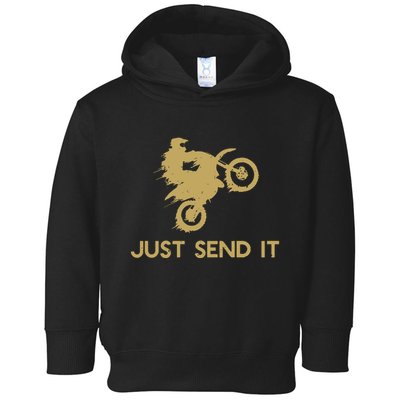 Just Send It Motocross Toddler Hoodie