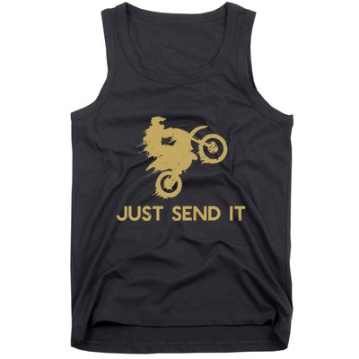 Just Send It Motocross Tank Top
