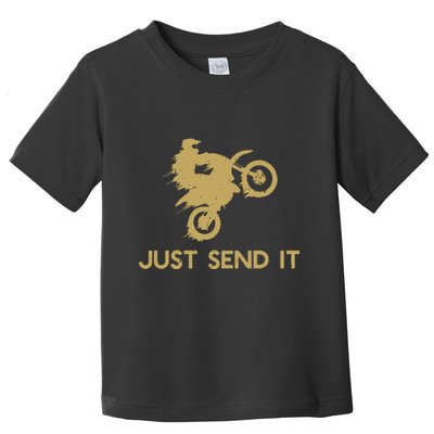 Just Send It Motocross Toddler T-Shirt