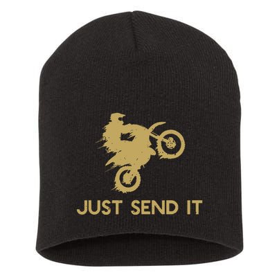 Just Send It Motocross Short Acrylic Beanie