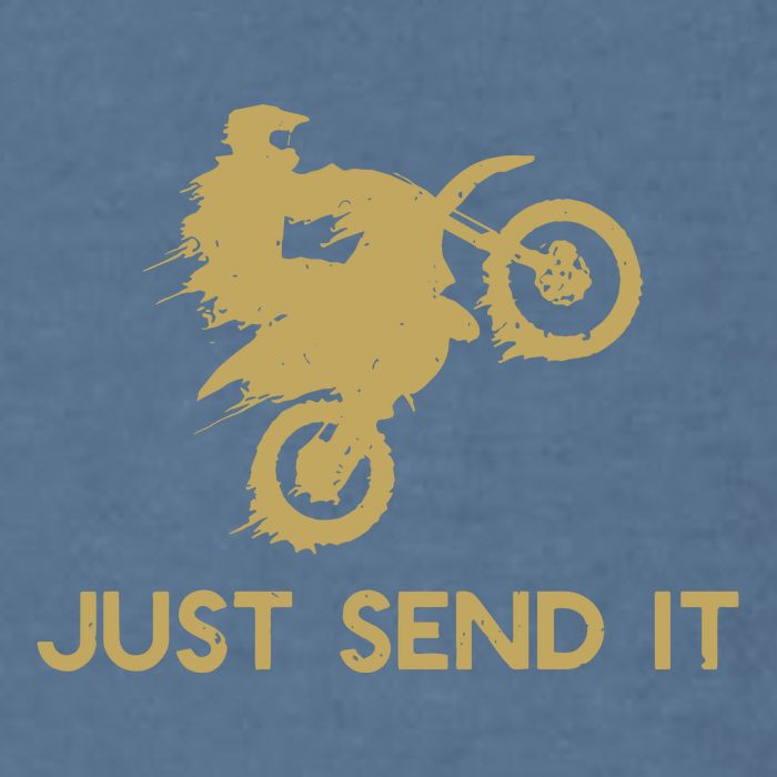 Just Send It Motocross Garment-Dyed Sweatshirt