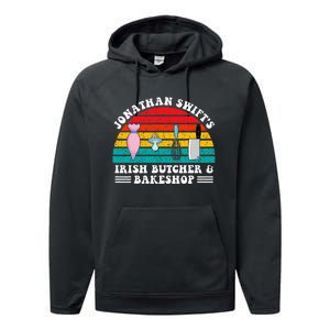 Jonathan SwiftS Irish Butcher & Bakeshop Performance Fleece Hoodie