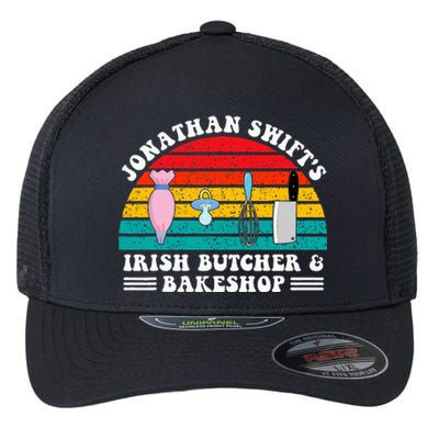 Jonathan SwiftS Irish Butcher & Bakeshop Flexfit Unipanel Trucker Cap