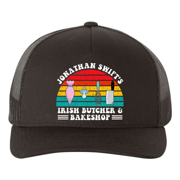 Jonathan SwiftS Irish Butcher & Bakeshop Yupoong Adult 5-Panel Trucker Hat