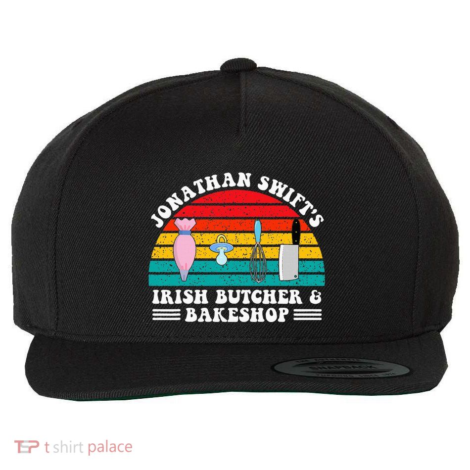 Jonathan SwiftS Irish Butcher & Bakeshop Wool Snapback Cap