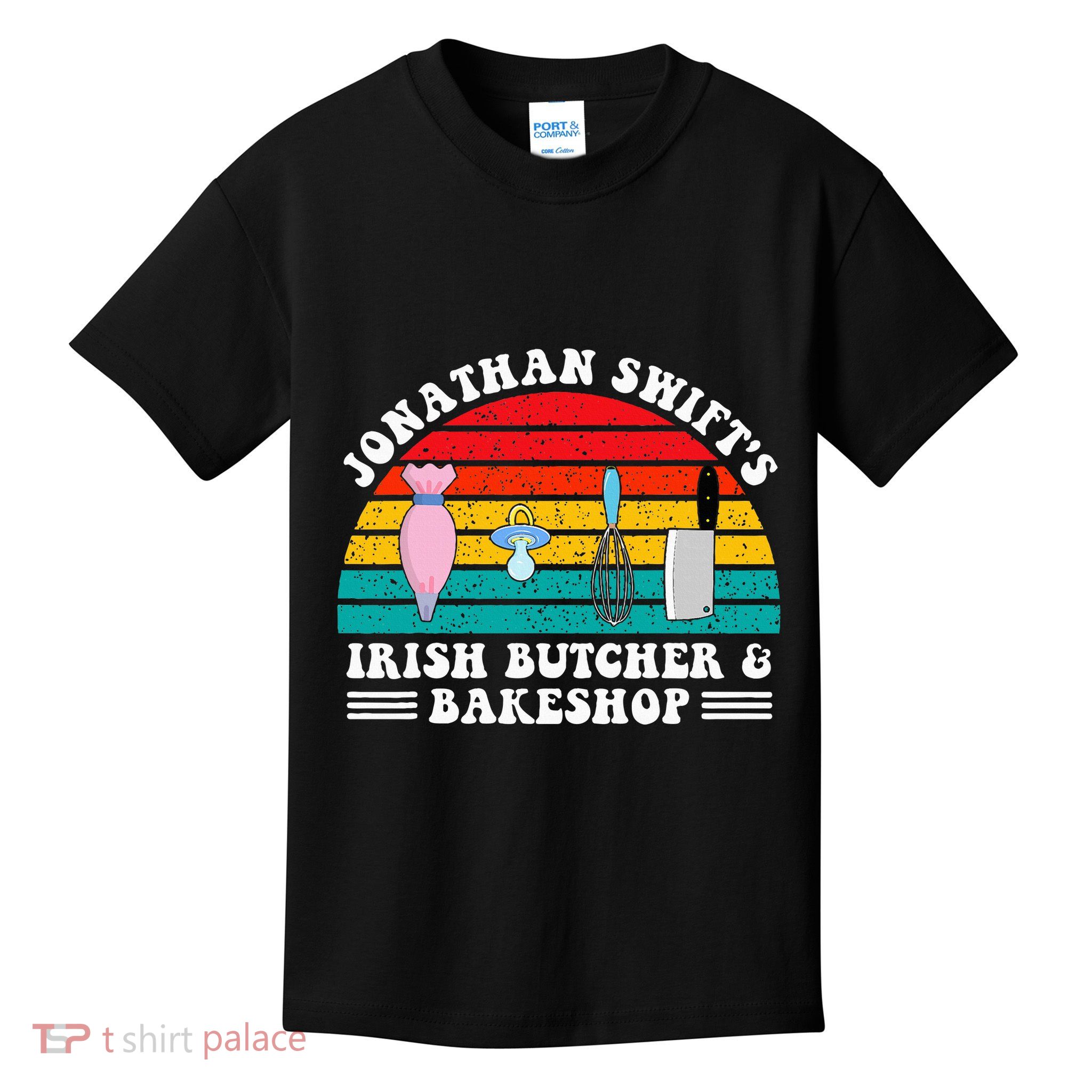 Jonathan SwiftS Irish Butcher & Bakeshop Kids T-Shirt
